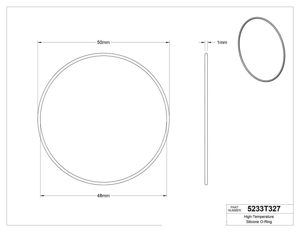 Technical drawing - 5233T327